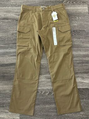 First Tactical V2 Tactical Cargo Pants Mens Size 38x34 Coyote Brown Rip Stop NWT